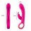 Vibrador Conejito Hugbox Efecto Calor 50 Programas Silicona Flexible Waterproof