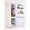 Frigorífico Create Combi No frost 186cm 330L Clase D Pastel No-Frost Luz silencioso