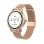 DCU Tecnologic Smartwatch BT 5.3 39,8mm IPS Gold Metall SpO2 Herzfrequenz IP67