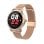 DCU Tecnologic Smartwatch BT 5.3 39,8mm IPS Gold Metall SpO2 Herzfrequenz IP67