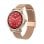 DCU Tecnologic Smartwatch BT 5.3 39,8mm IPS Gold Metall SpO2 Herzfrequenz IP67