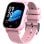 DCU Tecnologic Kids 4G GPS 40mm IPS Rose Taille Unique IP67 SOS Caméra Autonomie Étendue