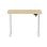 Escritorio motorizado Kimex 150-5003 120x60cm Altura regulable, 4 posiciones, Blanco
