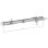 Tablero de menús Kimex 031-3332K1 soporte mural 3 pantallas 32? gestión cables VESA