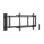 Soporte motorizado TV Kimex 018-8065 pared, para 32 a 75 pulgadas, giro 170º, 50kg