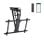 Kimex 018-7065W Supporto da soffitto motorizzato pieghevole 32-75″ RF WiFi 35 kg Nero