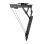 Kimex 018-7065W Supporto da soffitto motorizzato pieghevole 32-75″ RF WiFi 35 kg Nero