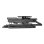 Kimex 018-7065W Supporto da soffitto motorizzato pieghevole 32-75″ RF WiFi 35 kg Nero