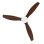 Cecotec  Energysilence Aero 5600 Classic  Ventilador De Techo Con Luz Y Mando 40W Madera/Negro
