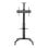 Kimex 030-1202 Supporto mobile per schermi da 37-70", altezza regolabile, 70 kg, ruote, nero