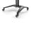 Kimex 030-1202 Supporto mobile per schermi da 37-70", altezza regolabile, 70 kg, ruote, nero