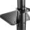 Kimex 030-1202 Supporto mobile per schermi da 37-70", altezza regolabile, 70 kg, ruote, nero