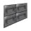 Soporte videowall Kimex 017-2122K Push Pull para 4 pantallas VESA 49?-65? 280kg Negro