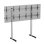 Soporte de videowall Kimex 031-2602K1 para 6 TVs de 50-55? 300 kg VESA altura ajustable