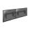 Kimex 017-2112K Supporto a parete per videowall Push Pull VESA 49″-65″ fino a 140 kg Nero