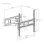 Kimex 013-3044M Suporte TV Parede 32 a 55" VESA 100x100 a 400x400 Máx 40Kg Preto