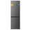 Frigorífico Cecotec Combi 185cm 296L Dark E Puertas Reversibles Fast Freezing LED