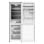 Frigorífico Cecotec Combi 185cm 296L Dark E Puertas Reversibles Fast Freezing LED