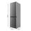 Frigorífico Cecotec Combi 185cm 296L Dark E Puertas Reversibles Fast Freezing LED