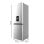 Frigorífico Cecotec Combi 185cm 296L Acabado Dark E Dispensador Agua Fast Freezing LED DeFrost