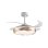 Ventilador de techo Bel Air Ondas 72W LED, 4 aspas retráctiles, 6 velocidades y mando a distancia