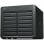 Caja NAS 12 bahías Synology DX1215II Acero Negro Hot-swap RAID Enfriamiento Activo