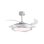 Ventilateur de plafond Bel Air Home Ondas LED 72W 4 pales rétractables blanc