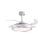 Ventilador de techo Bel Air Home Ondas 4 aspas retráctiles LED 72W 6 velocidades blanco