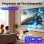 Projetor UnicView HY450 HD 900 Lúmenes 150" LED LCD Smart TV Portátil Ultra Curto