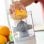 Extracteur de jus automatique rechargeable InnovaGoods Juisso 40 W, 22 000 tr/min, 250 ml, vert/gris
