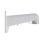 Soporte Hikvision DS-1602ZJ para cámara domo, aluminio, exterior/interior, brazo corto, blanco