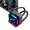 Refrigerazione Liquida Einarex Vertex 240 RGB 240mm 2 Ventole Specchio Infinito