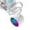 Refrigeración Líquida Einarex Flux 120 RGB 120mm 1 Lüfter Spiegeleffekt Weiß