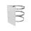 Soporte de montaje Hikvision DS-1673ZJ para cámara PTZ/PanoVu, acero inoxidable, mástil ajustable, 20 kg blanco