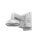 Soporte de montaje en pared Hikvision DS-1272ZJ-120B aluminio blanco 223mm impermeable