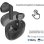 Auriculares ZTE inalámbricos Bluetooth 5.0 con reducción de ruido y micrófono