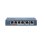 Conmutador Hikvision DS-3E0106HP-E 6 Puertos Hi-PoE 10/100 Mbps Metal Protección 6KV