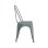 Silla industrial Thinia Home Strong pack 4 unidades acero mate apilables multicolor