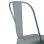Silla industrial Thinia Home Strong pack 4 unidades acero mate apilables multicolor