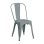 Silla Thinia Home Strong Acero Mate Apilable Diseño Industrial Interior