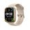 Smartwatch Maxcom Ecowatch 6 Bluetooth 1,83″ Dourado, Monitor de Saúde e Bateria com Duração de 7 Dias