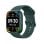 Maxcom Ecowatch 6 Bluetooth 1,83" TFT-LCD Vert Autonomie 7 jours Pulsomètre Recovery
