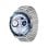 MaxCom Ecowatch1 Bluetooth 51mm Digital Prateado/Azul Tamanho Único IP67 Pulso Frequência Sono