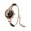 Smartwatch Maxcom FW51 Bluetooth Mujer, HD, Cristales Negros, Monitoreo Salud y Estilo Premium