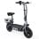 iScooter 45km/h 60km de autonomia 1000W scooter elétrica com assento e luzes LED