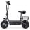 iScooter 45km/h 60km de autonomia 1000W scooter elétrica com assento e luzes LED