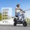 iScooter 45km/h 60km de autonomia 1000W scooter elétrica com assento e luzes LED