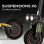Patinete eléctrico UrbanGlide 25km/h 50km de autonomía 1600W doble motor 10? off-road LED