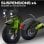 Monopattino elettrico UrbanGlide eCross ONE 600W Autonomia 50km Ruote 10" tubeless Blu