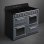 Cocina Smeg TR4110IGR2 Inducción 110x60cm Triple Horno Vapor Clean Gris